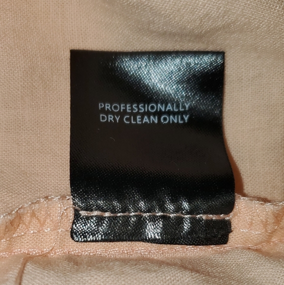 Sandro Linen Blend Henley Top Plus Size 1X Peach - Picture 8 of 8